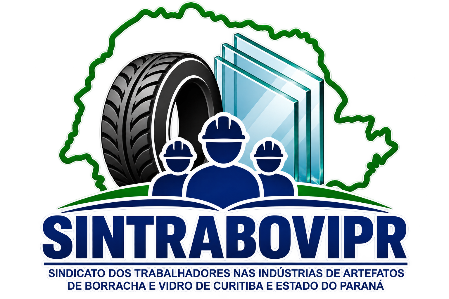 Logomarca de SINDICATO TRAB. IND. ART BORRACHA CTBA